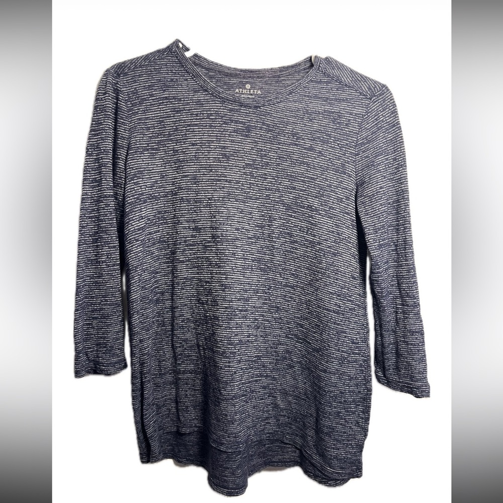 Athleta Women's Navy Long Sleeve Tee